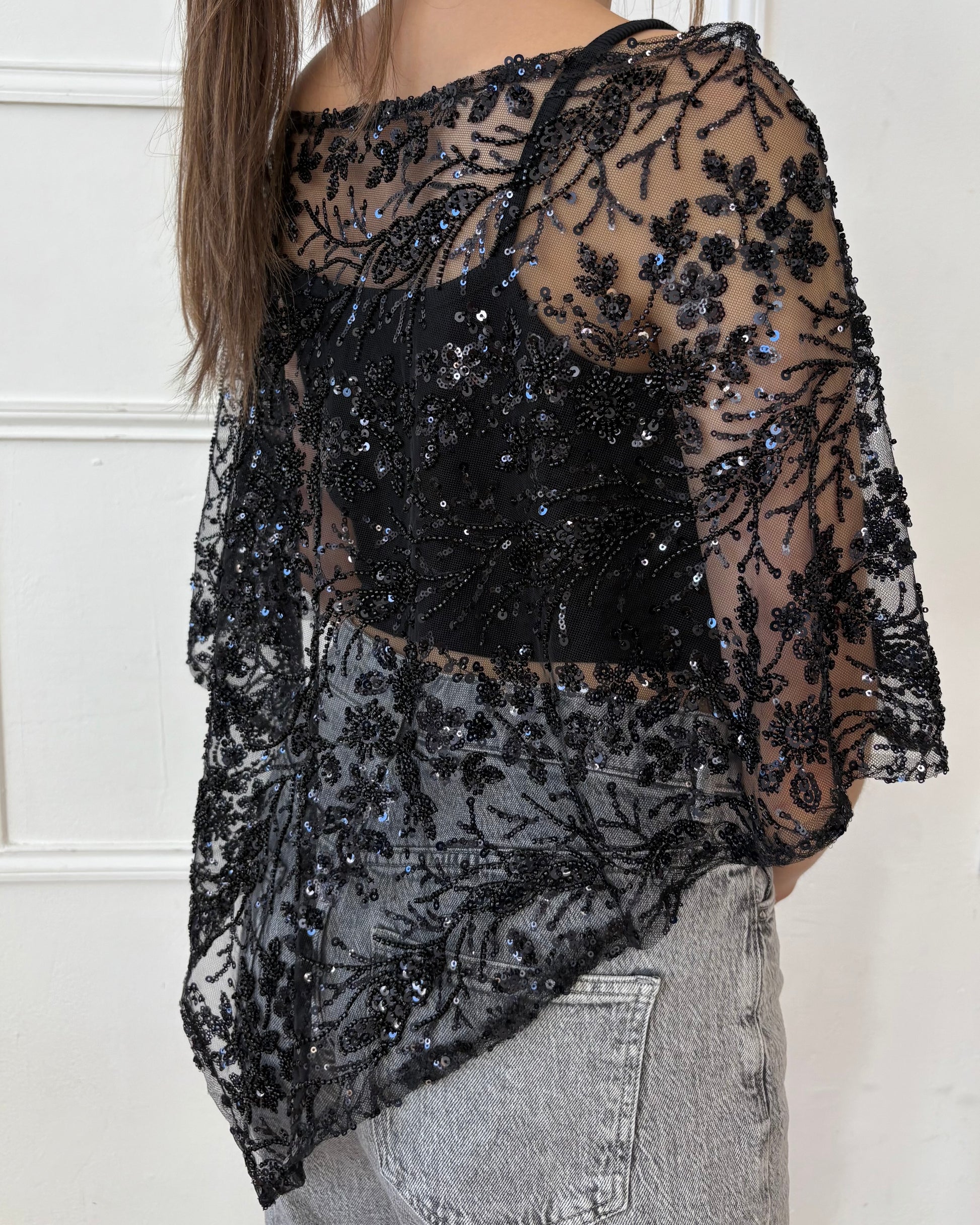 Ophelia Shawl - Black