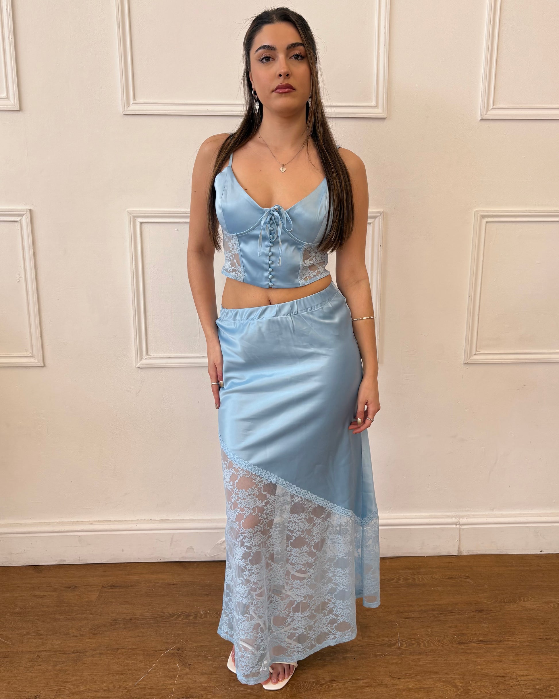 Ava Skirt - Baby Blue