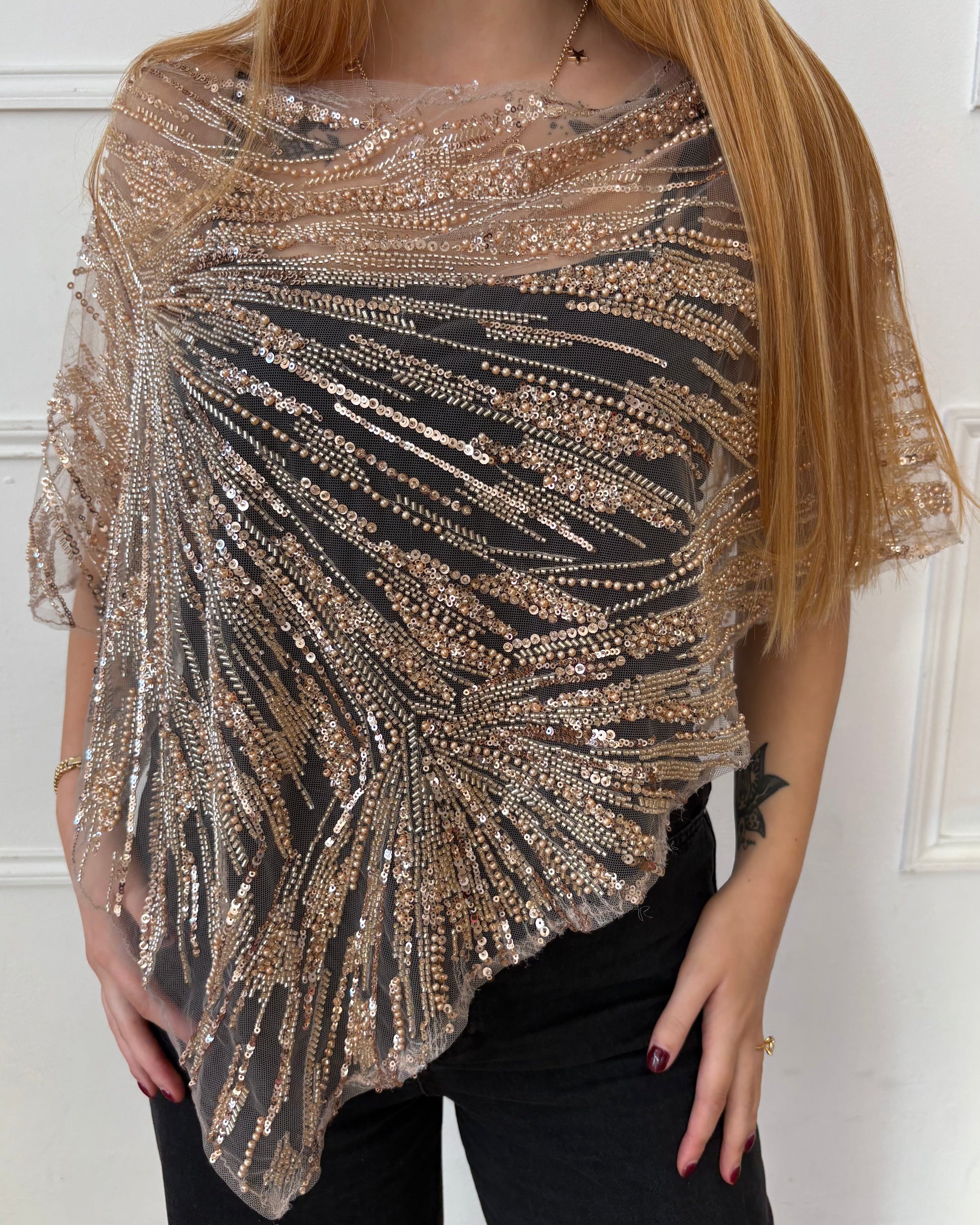 Ophelia Shawl - Gold