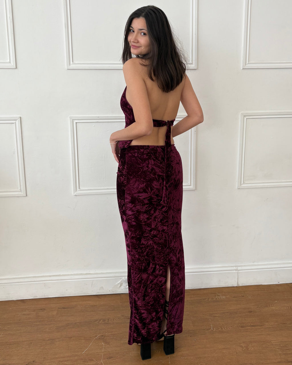 Valentina Skirt - Plum