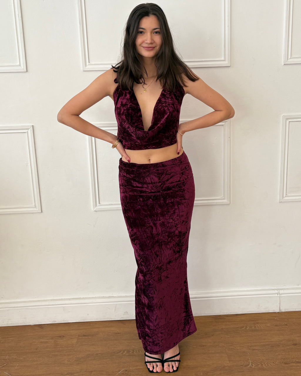 Valentina Skirt - Plum