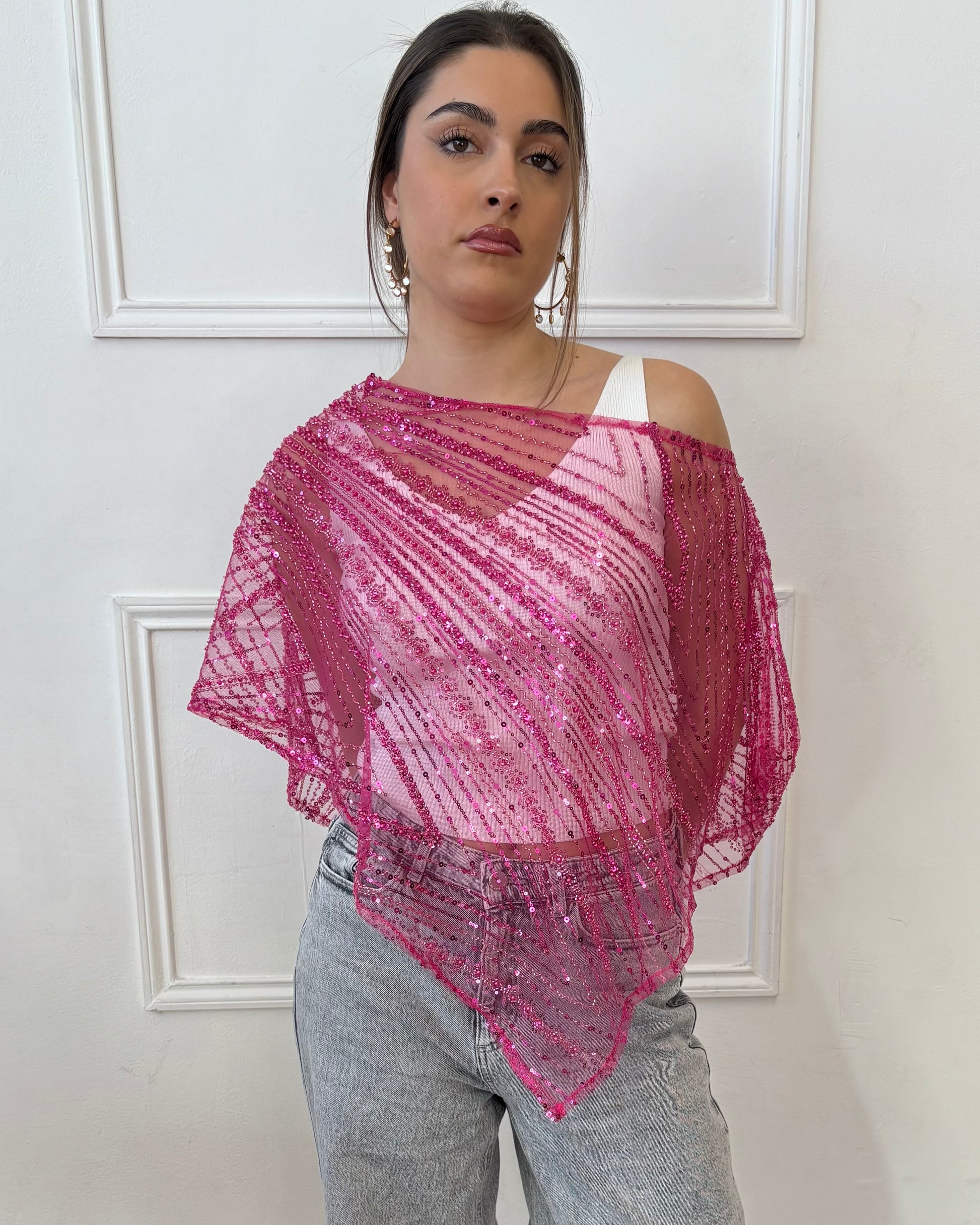 Ophelia Shawl - Pink
