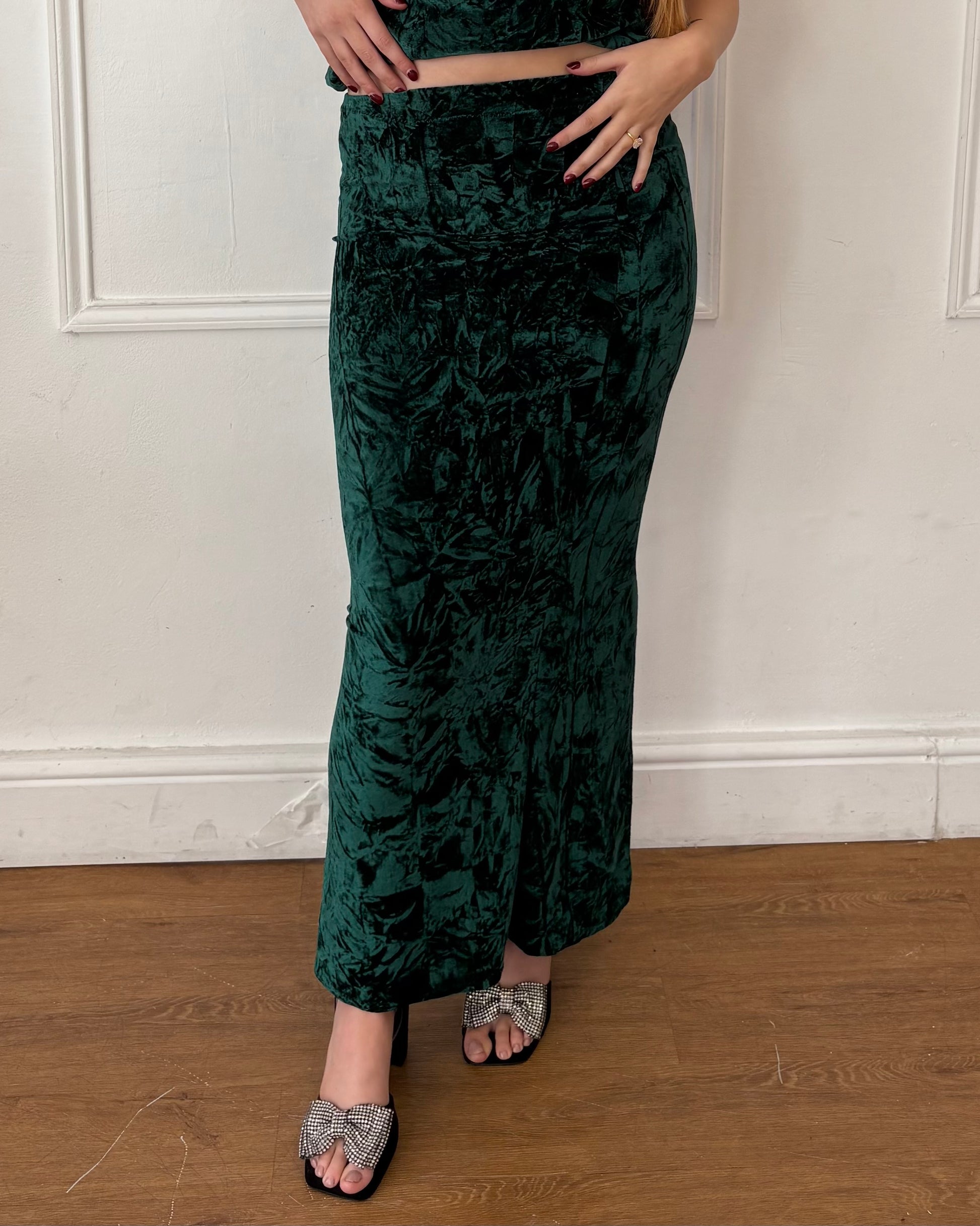 Valentina Skirt - Emerald