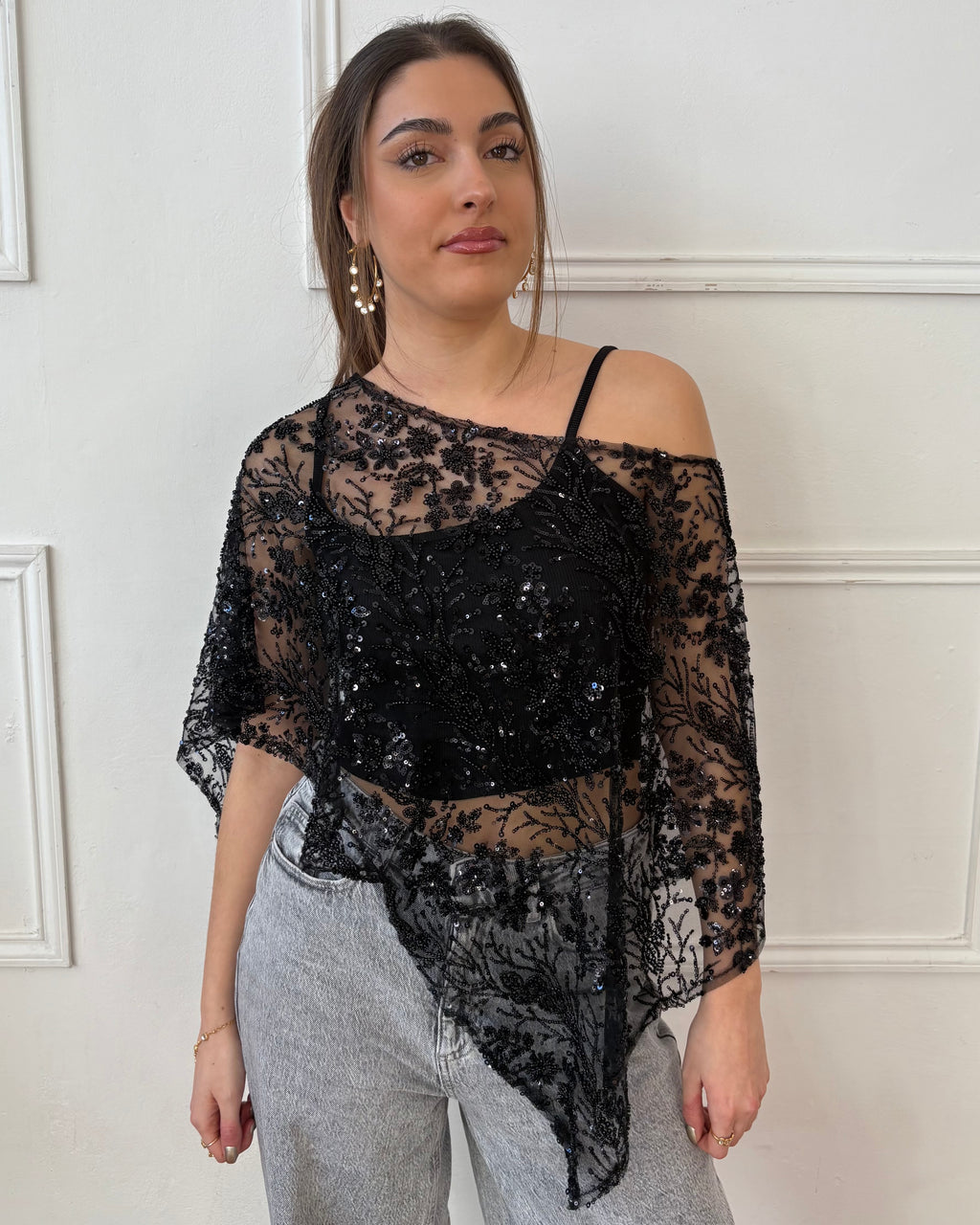 Ophelia Shawl - Black