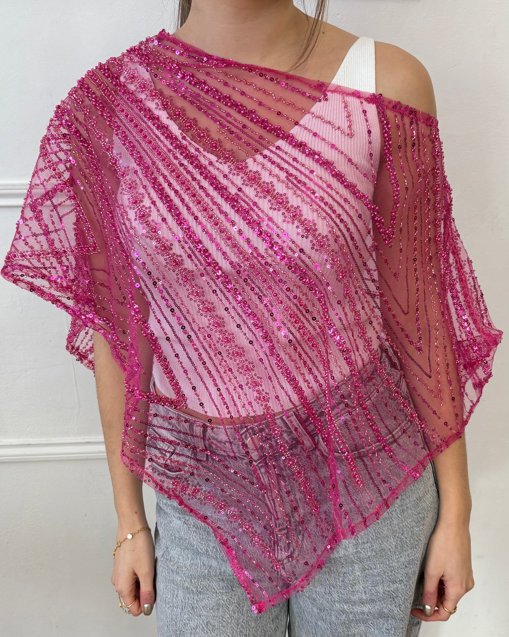 Ophelia Shawl - Pink