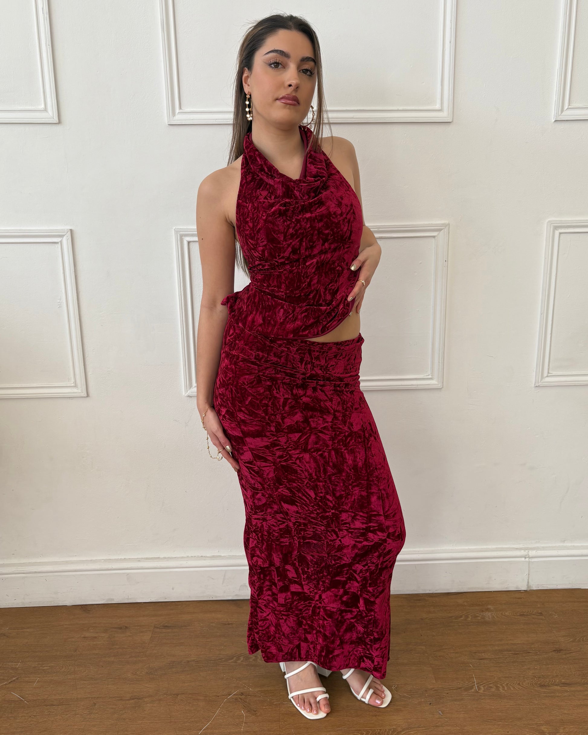 Valentina Skirt - Red