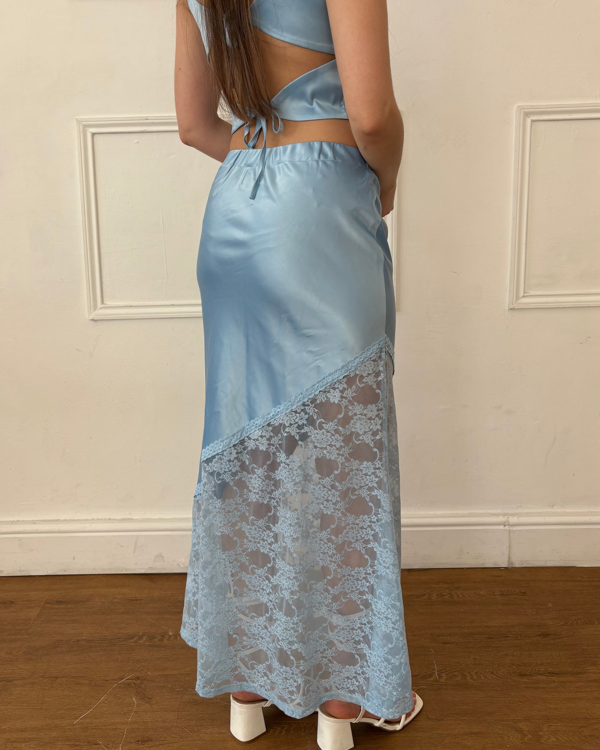 Ava Skirt - Baby Blue