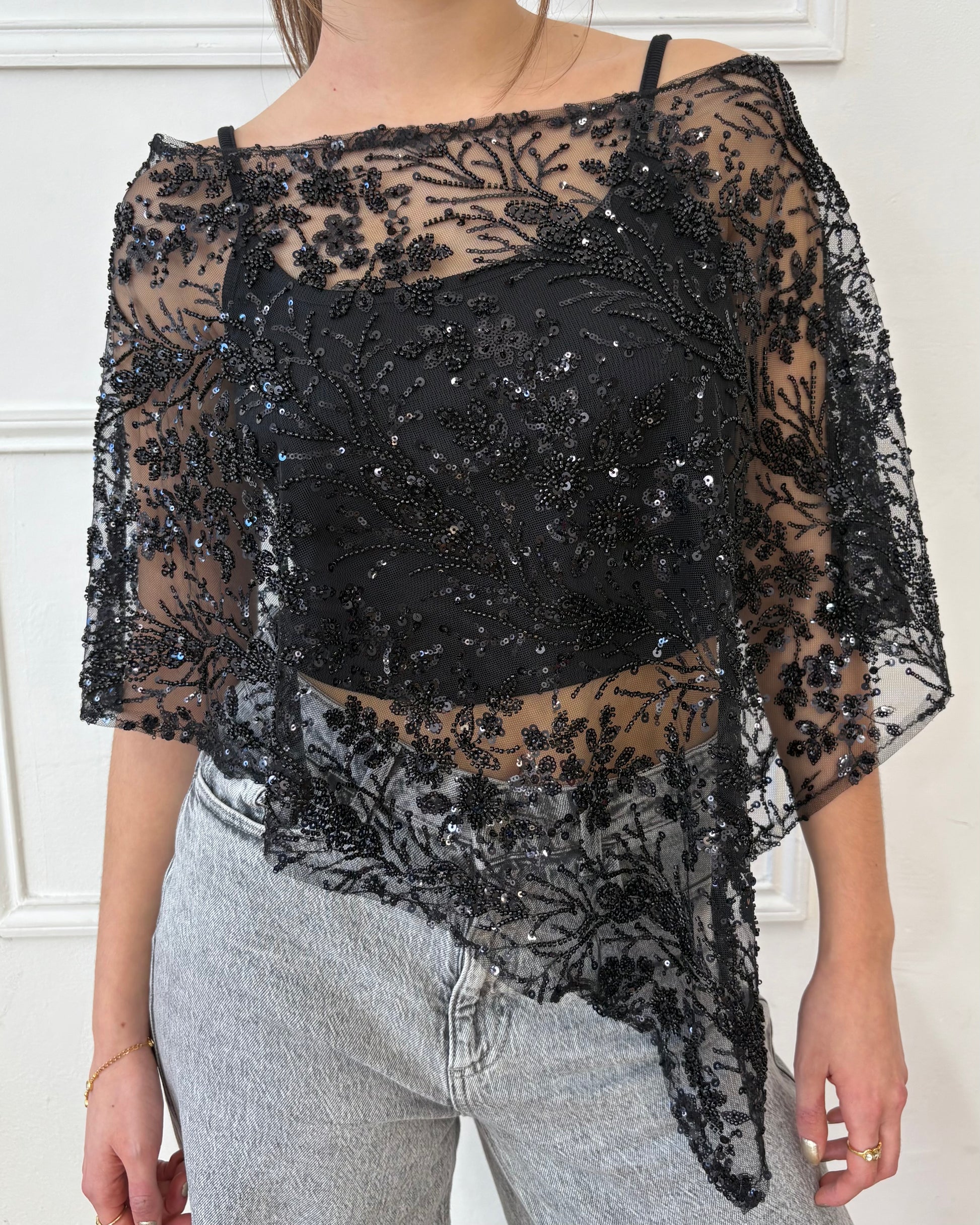 Ophelia Shawl - Black