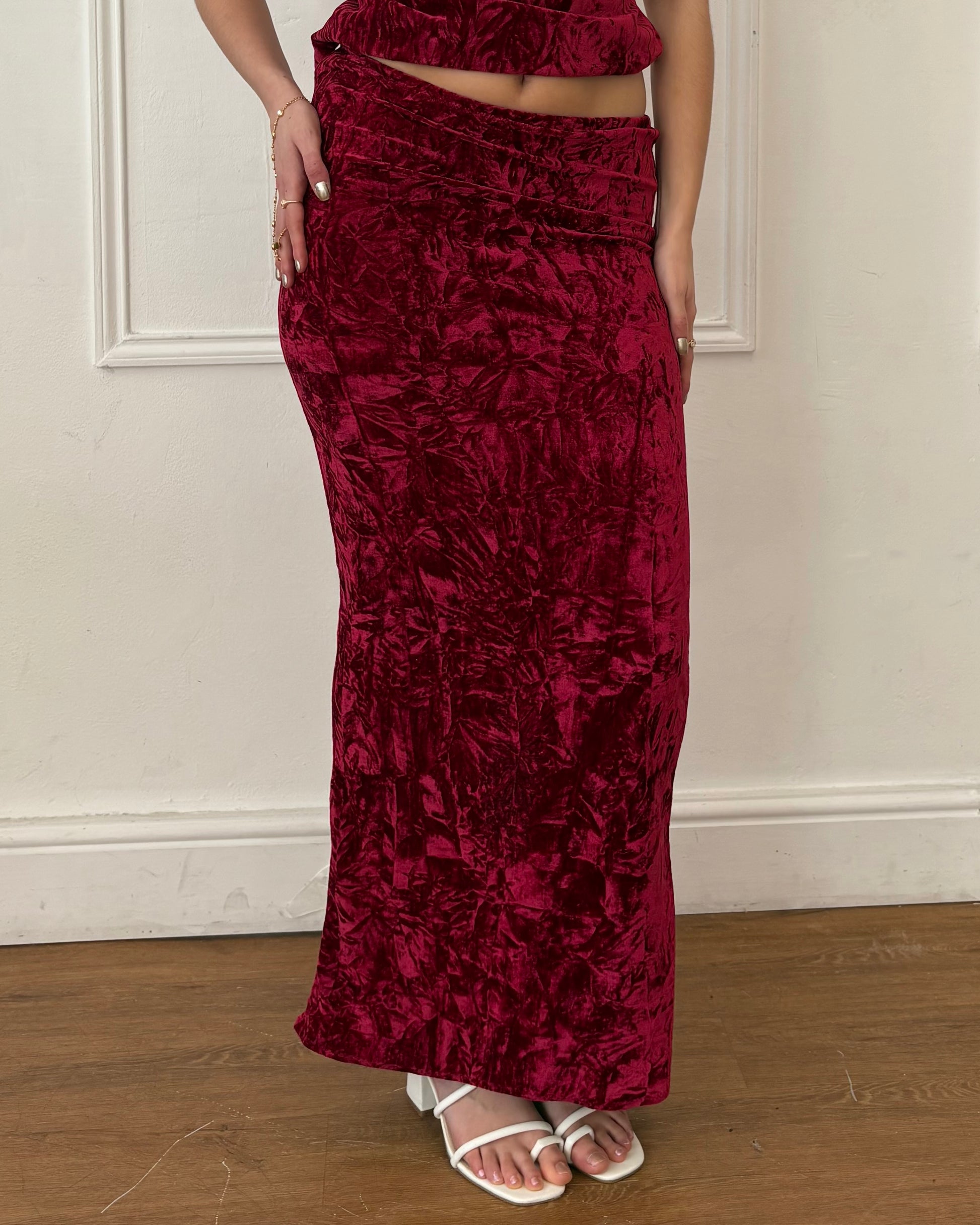 Valentina Skirt - Red