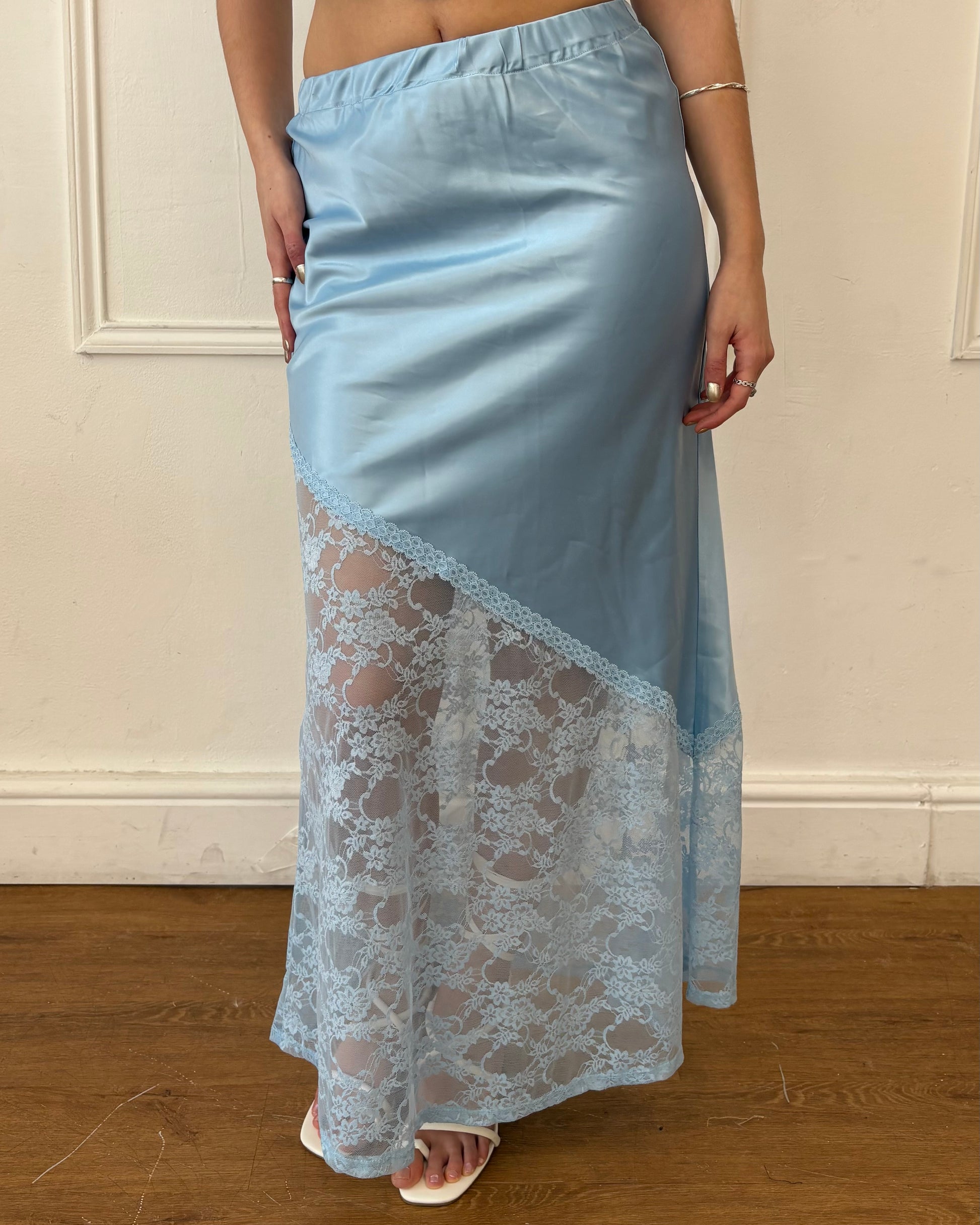 Ava Skirt - Baby Blue