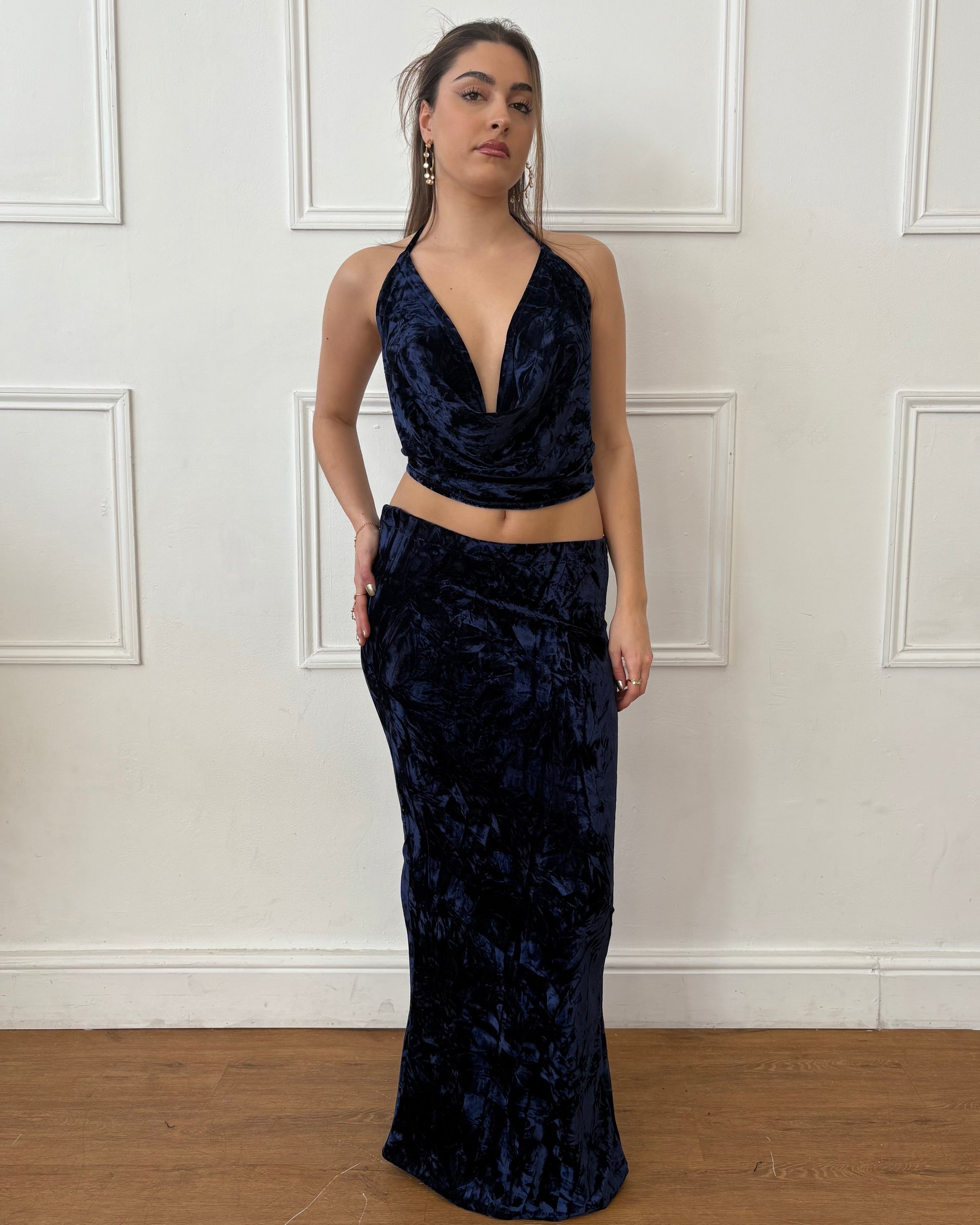 Valentina Skirt - Navy