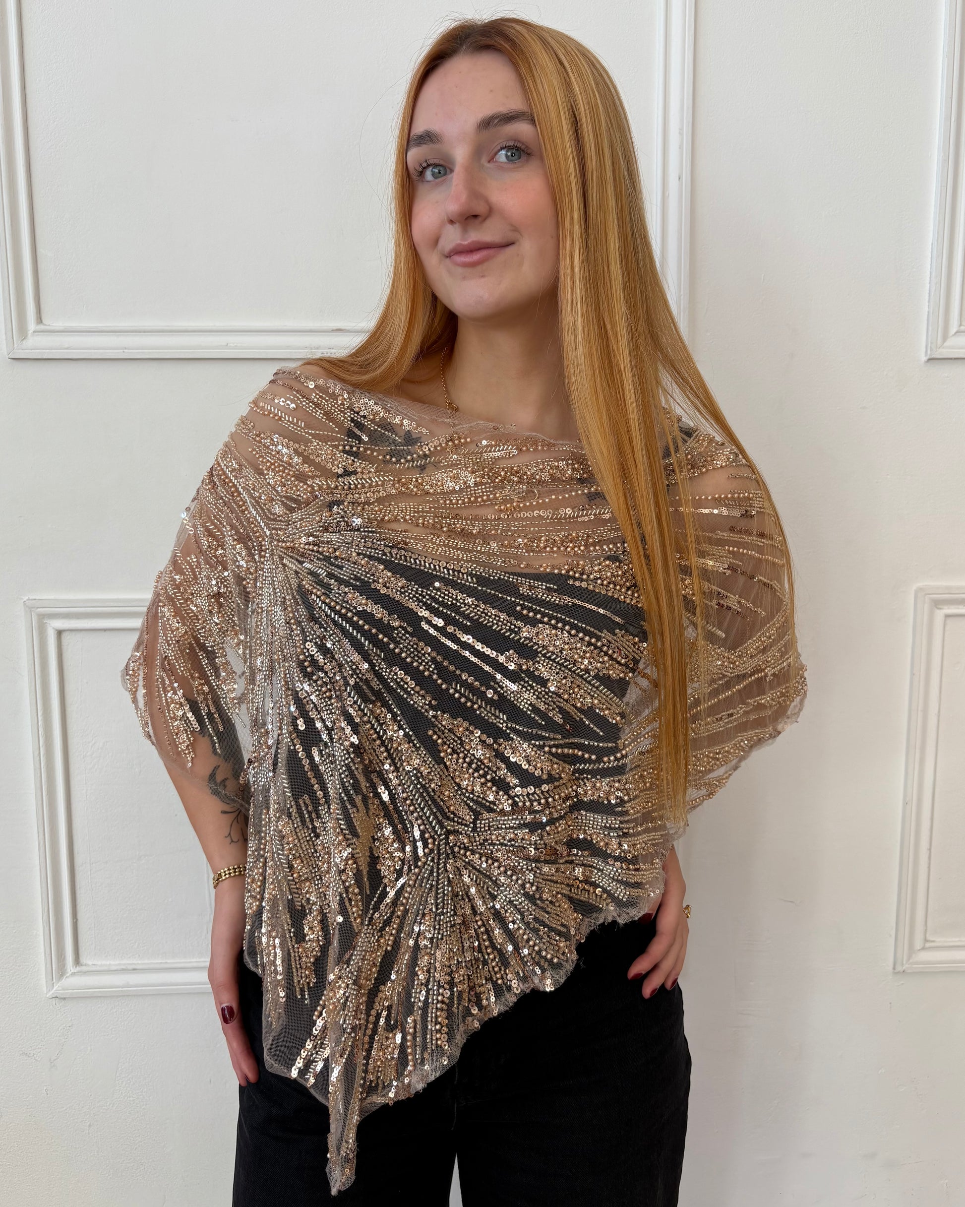 Ophelia Shawl - Gold