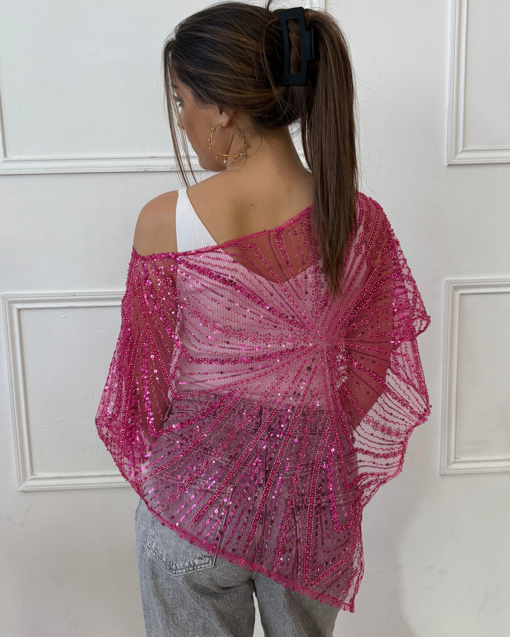 Ophelia Shawl - Pink