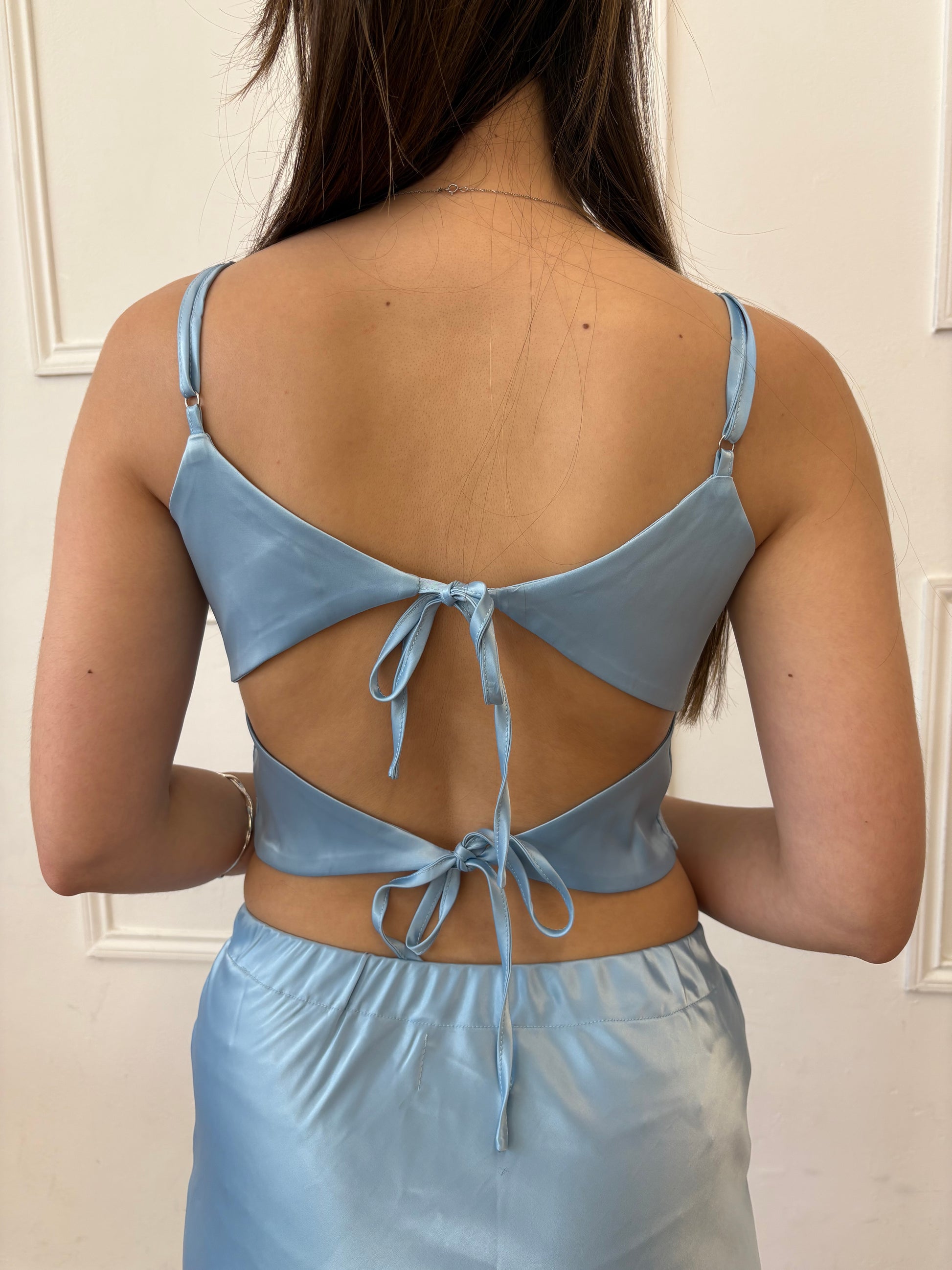 Ava Top - Baby Blue