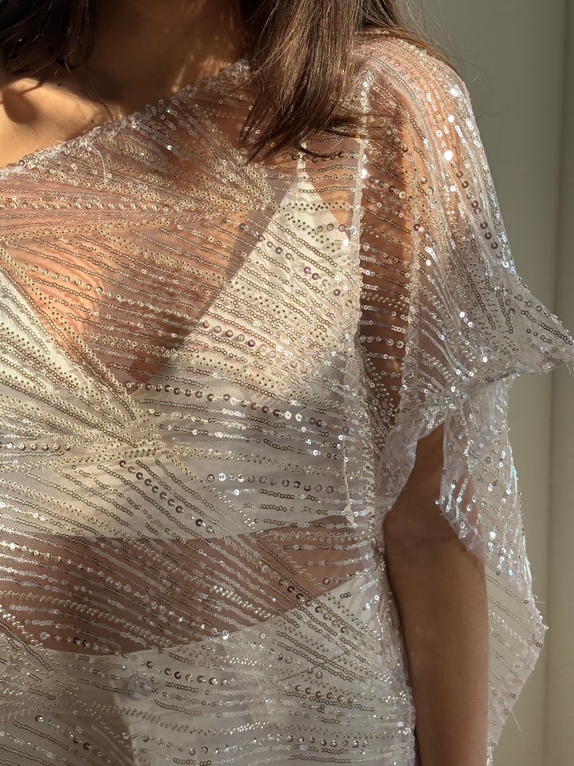 Ophelia Shawl - Silver