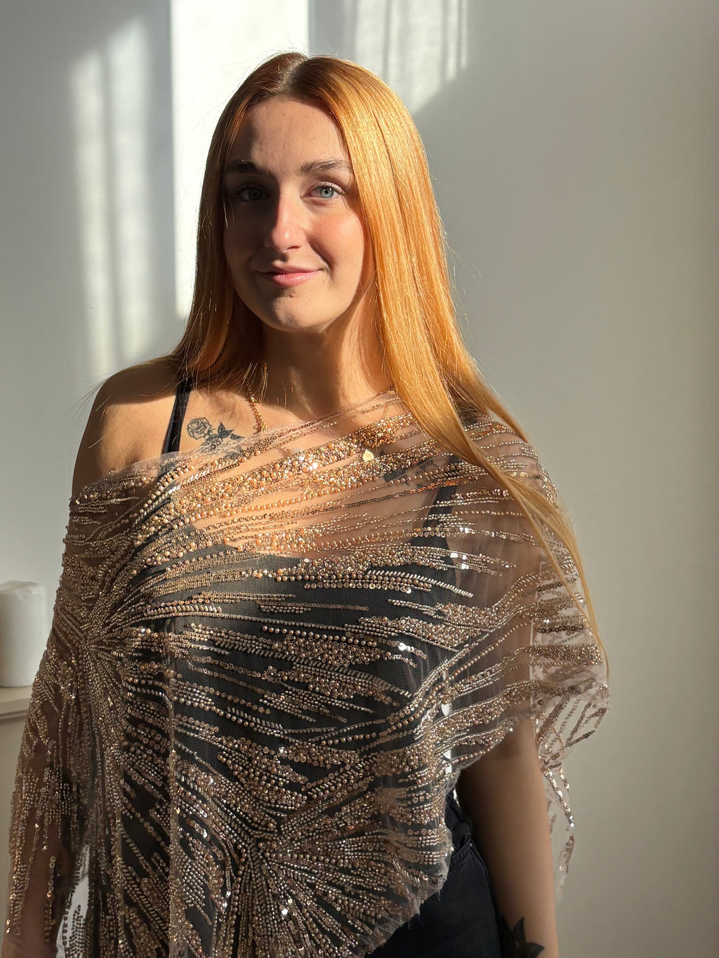 Ophelia Shawl - Gold