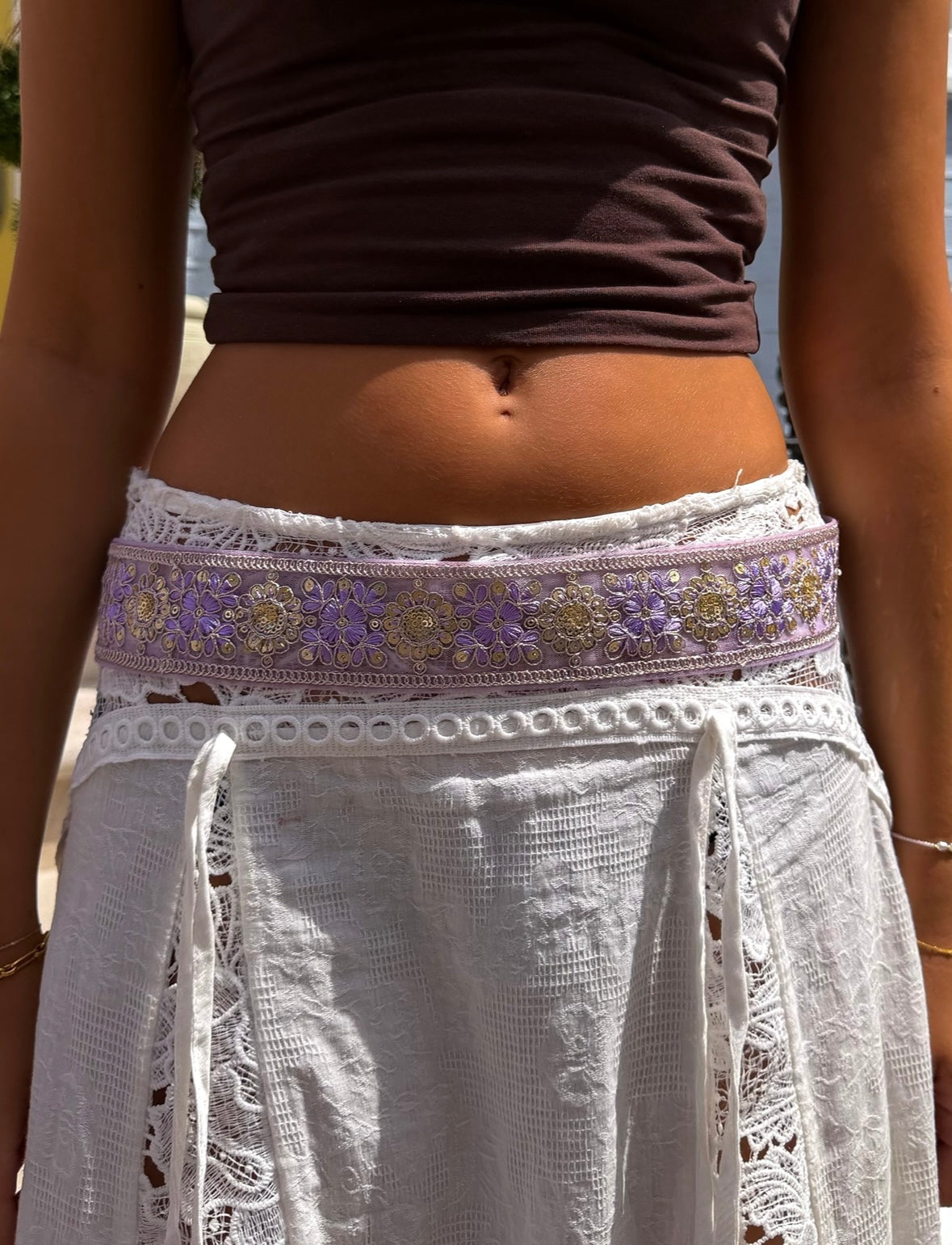 Aster Belt - Lilac