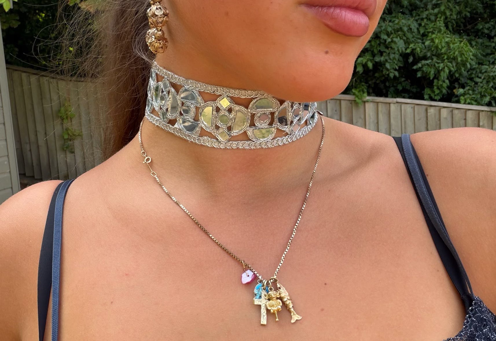 Aster Choker - Silver