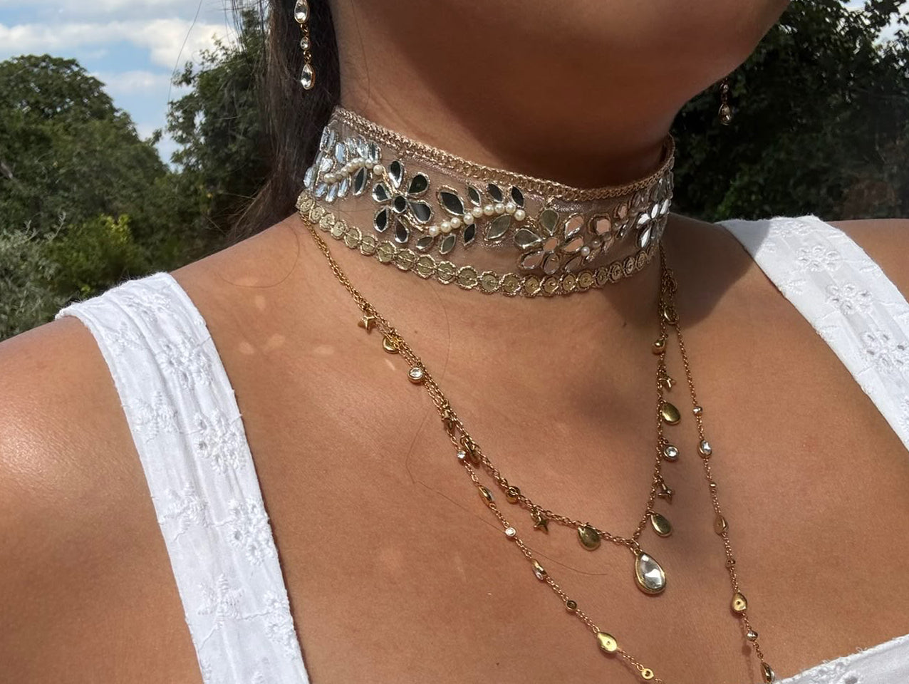 Wisteria Choker